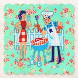 Retro fars dagunderlägg underlägg papper