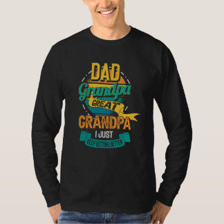 Retro Father's day saying for your Daddy and grand T Shirt