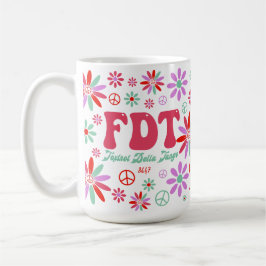 Retro FDT Foxtrot Delta Tango Kaffemugg