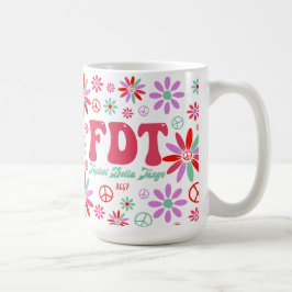 Retro FDT Foxtrot Delta Tango Kaffemugg