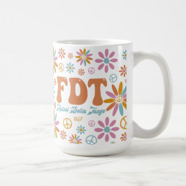Retro FDT Foxtrot Delta Tango Kaffemugg