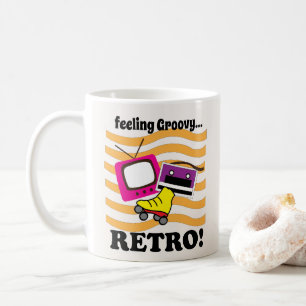 Retro Feeling Groovy Retro Kaffemugg