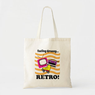 Retro Feeling Groovy Retro Tygkasse