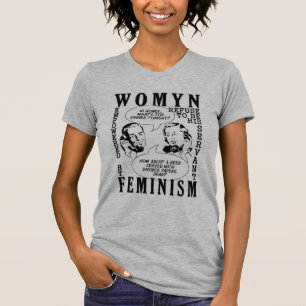 Retro Feminist Humor-skjortor och jacka T Shirt