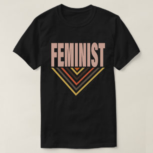 Retro Feminist T Shirt