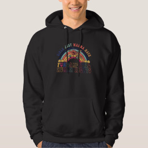 Retro Feministiska Flickor Vill Bara Ha Grundlägga Hoodie