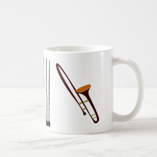 Retro femtiotalTrombone Kaffemugg