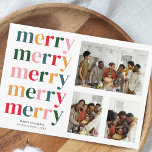 Retro fet God jul Modern Minimal 3-foto Julkort<br><div class="desc">Vi presenterar vårt moderna skandinaviska Helgdag Card för God jul, ett mångsidigt och snyggt val för både familjer och företag. Detta kort kombinerar utan problem modern design med den mysiga och inbjudande kärnan i den skandinaviska hygge, och skapar det som perfekten för att sprida helgdag till dina kära eller kunder....</div>