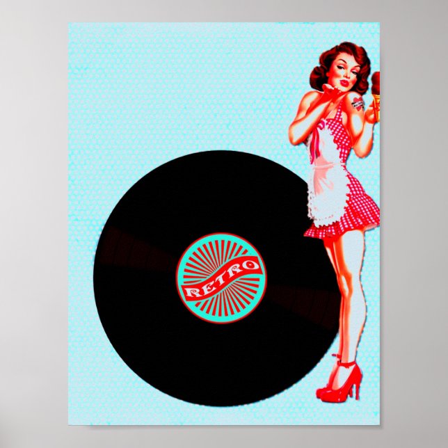 Retro Fifits Poster (Framsidan)