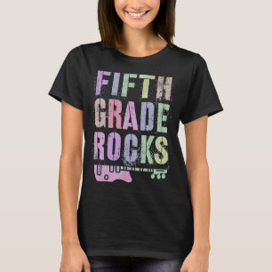 Retro FIFTH STEN Lacher Rockstar Team 5 T Shirt