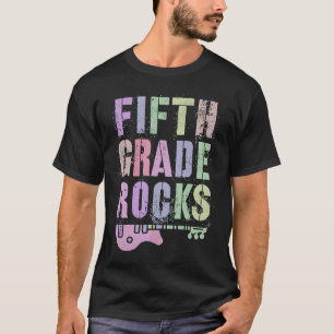 Retro FIFTH STEN Lacher Rockstar Team 5 T Shirt