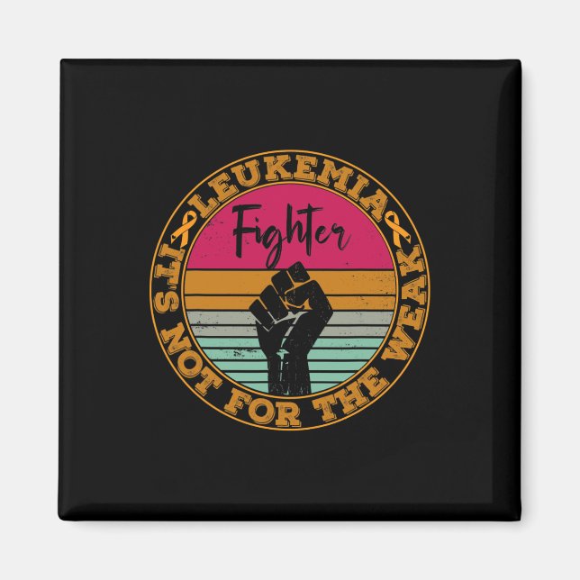 Retro Fighter Warrior Magnet (Framsidan)