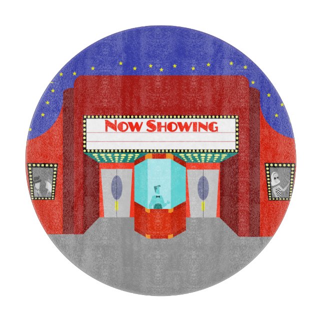 Retro filmbiografskärbräda (Framsidan)