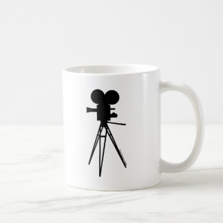 Retro filmkameraSilhouette Kaffemugg