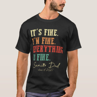 Retro Fint Allting Är Bra Senior Pappa Cl Of T Shirt
