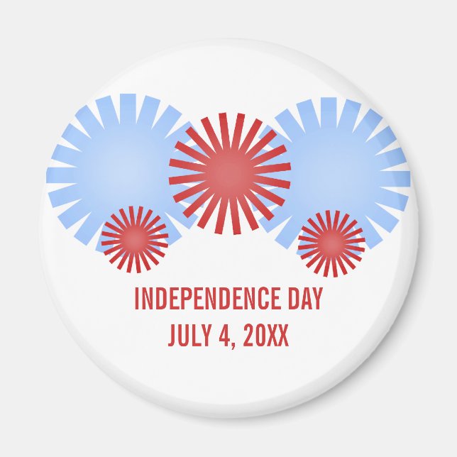 Retro Fireworks Magnet (Framsidan)