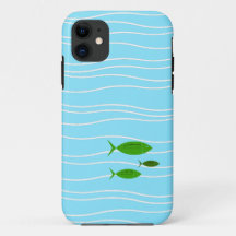 Retro Fish Fodral-Mate iphone case