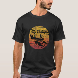 Retro Fisherman är min terapeutiska Vintage T Shirt