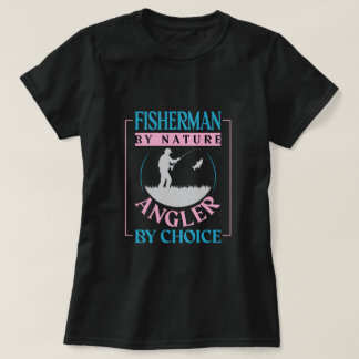 Retro Fiskare Fiskekvot Grafik för Utomhus T Shirt