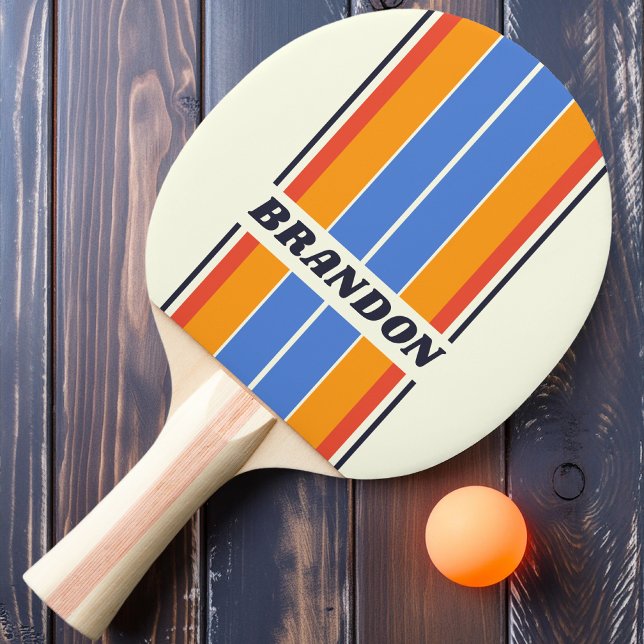 Retro Five Brädstripe med Namn Pingisracket (Skapare uppladdad)