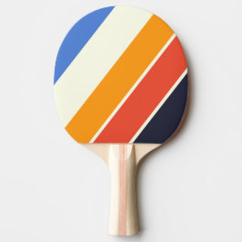 Retro Five Fet Ränder Pingisracket