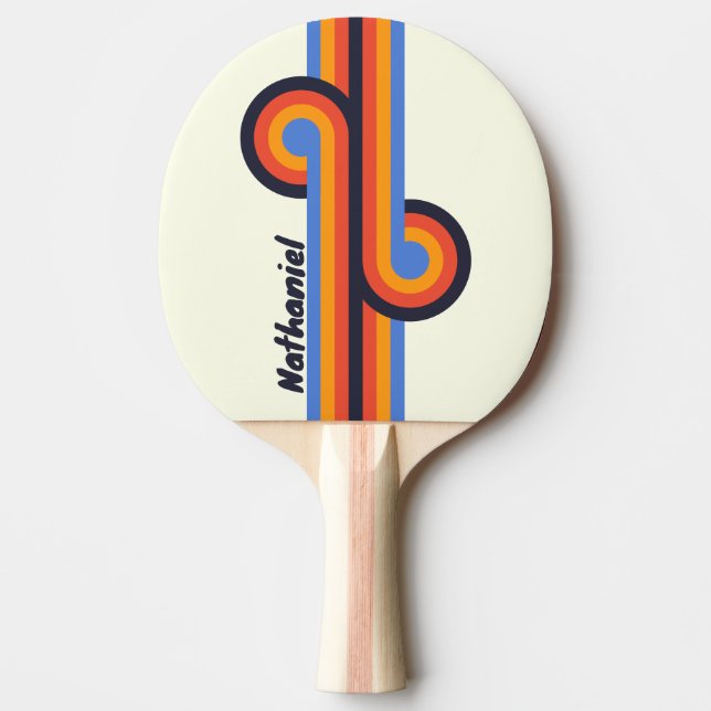 Retro Five Loop med namn Pingisracket (Framsidan)