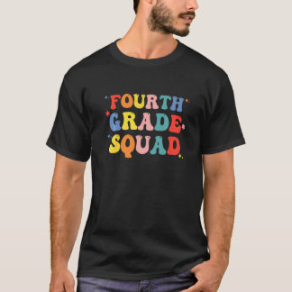 Retro Fjärde Klassens Trupp Lärare För Pojkar Flic T Shirt