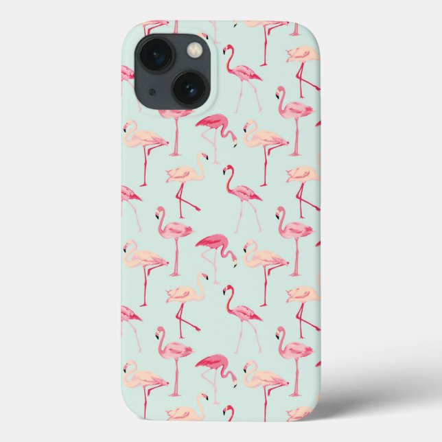 Retro Flamingo Pattern (Baksida)