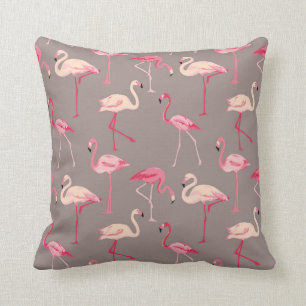 Retro Flamingos Kudde