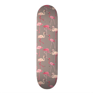 Retro Flamingos Mini Skateboard Bräda 18,5 Cm