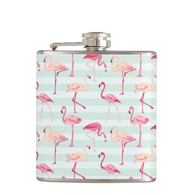 Retro Flamingos på Mintrandar Fickplunta (Framsidan)