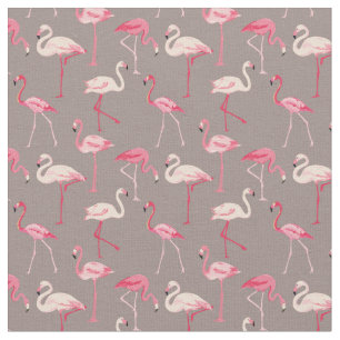 Retro Flamingos Tyg