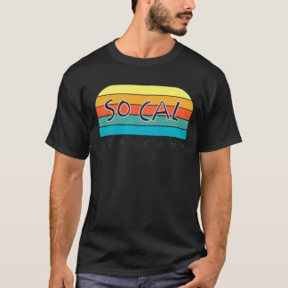 Retro flerfärgad grafik - So Cal Surf Camp - T Shirt