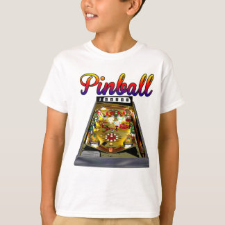 Retro flipperspeldesignT-tröja T Shirt