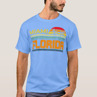 Retro Florida State Summer Exotic FL Florida T Shirt
