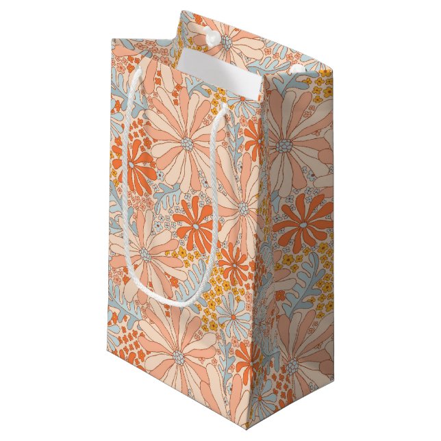 Retro Flower Garden Pattern (Framsidan Vinklad)