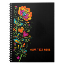 Retro Flower Power Tentakler Kant 19 + din text