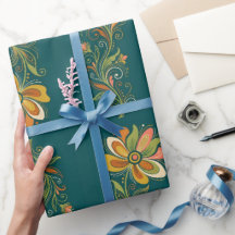 Retro Flower Power Tentakler Kant 1