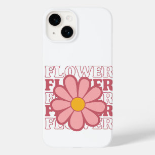 Retro Flower Power - Vintagens Rosa Daisy