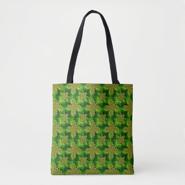 Retro Flowers i 3D, Artdeco Tygkasse (Framsida)