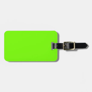 Retro Fluoro Lime-Grönt Travel Series Bagagebricka