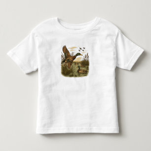 Retro-Flying-Mallard-Anka-Jakt T Shirt