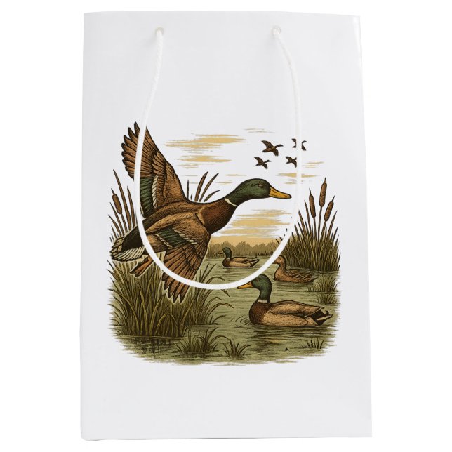 Retro-Flying-Mallard-Duck-Hunting (Framsidan)