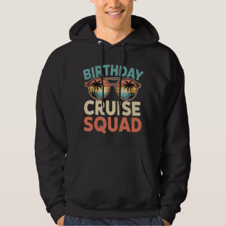 Retro Födelsedags Kryssning Sällskap 2026 - Vintag Hoodie