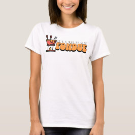 Retro Fondue, det är ett sätt att leva T Shirt