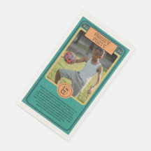 Retro Football Card inspirerade Boy Party