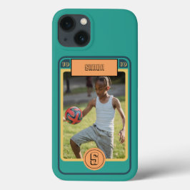 Retro Football Card inspirerat