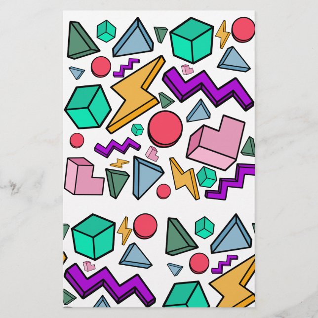 Retro för Aesthetic Vintage Brevpapper (Framsida)