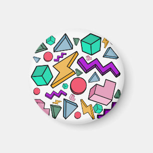 Retro för Aesthetic Vintage Magnet