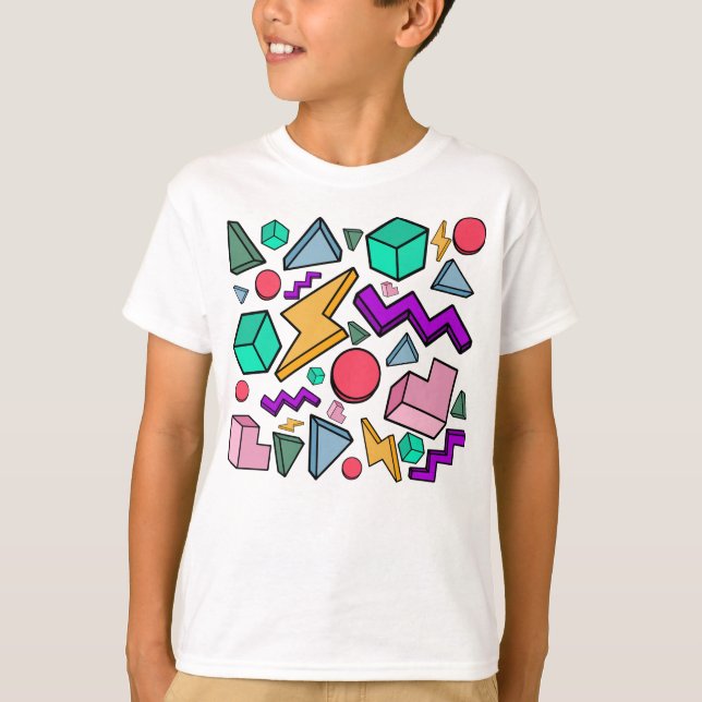 Retro för Aesthetic Vintage T Shirt (Framsida)